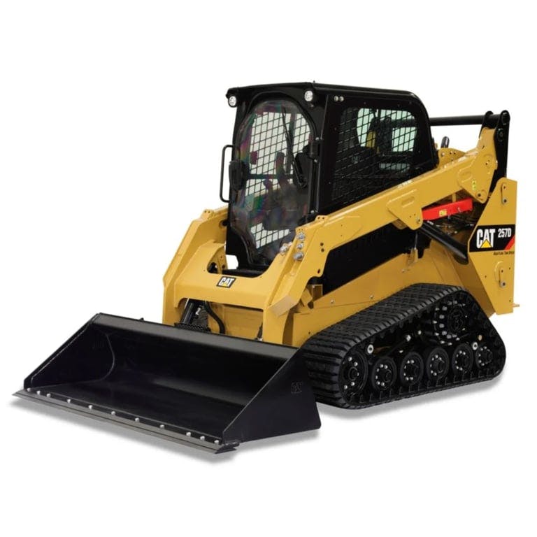 CAT 257D Tracked Skid Steer (Open Cab)