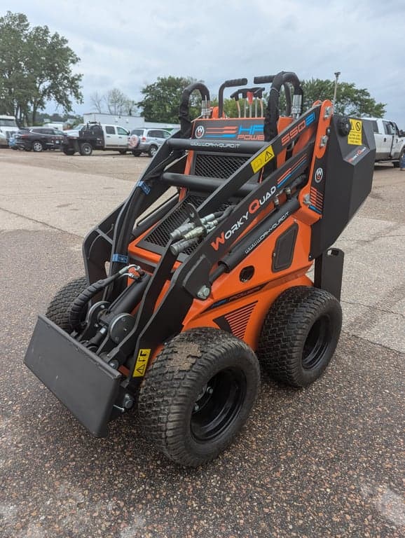 Wheeled Mini Skid Steer - 2023 CAST Worky-Quad Diesel High-Flow