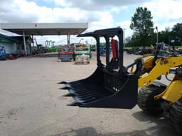 Skid Attachment - 48" HD Rock Grapple w/ Teeth - *NEW* Skid Attachment - 48" HD Rock Grapple w/ Teeth - *NEW*