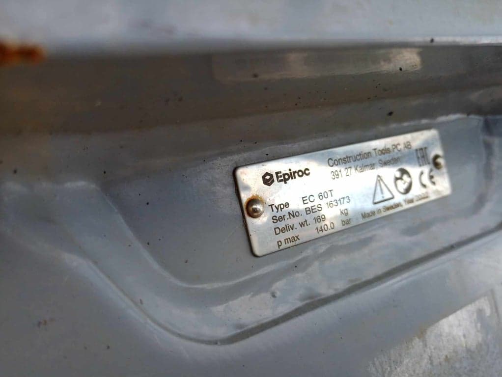 Skid Attachment - Epiroc EC 60t Skid Steer Breaker