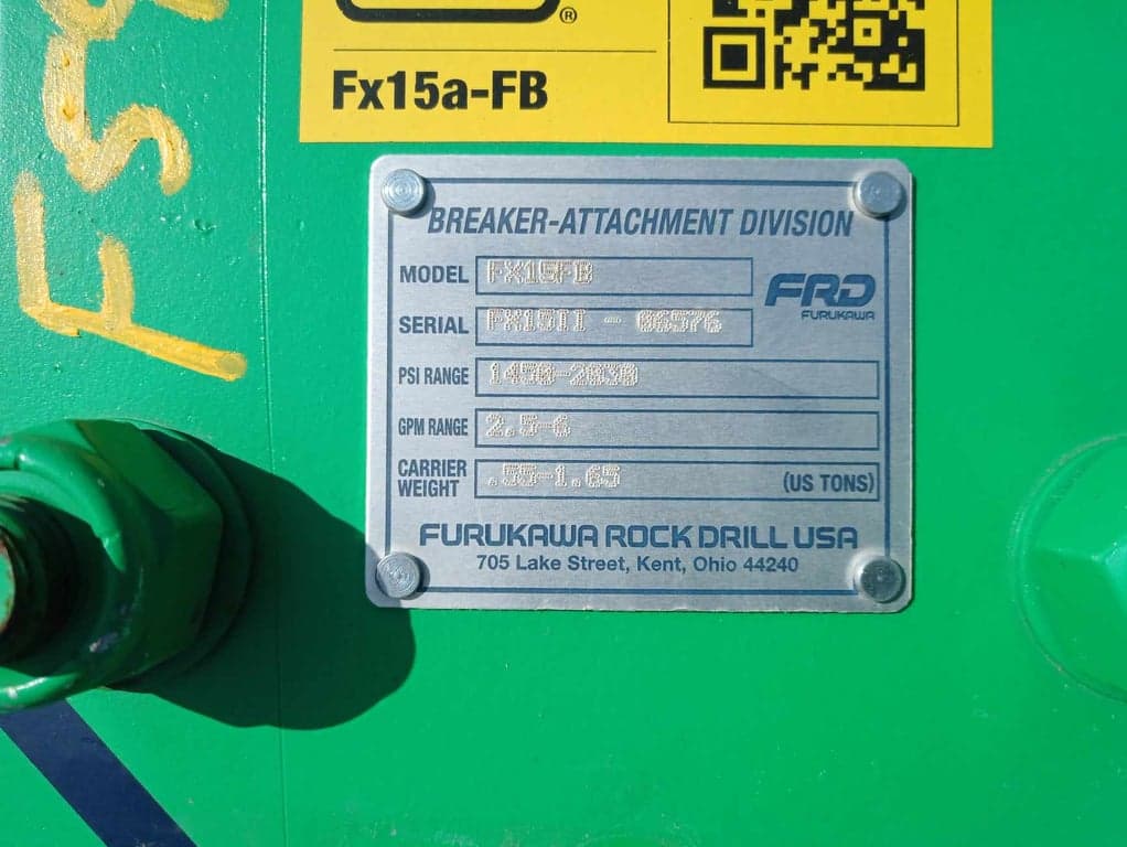 Hydraulic Breaker 2019 FX15A-FB
