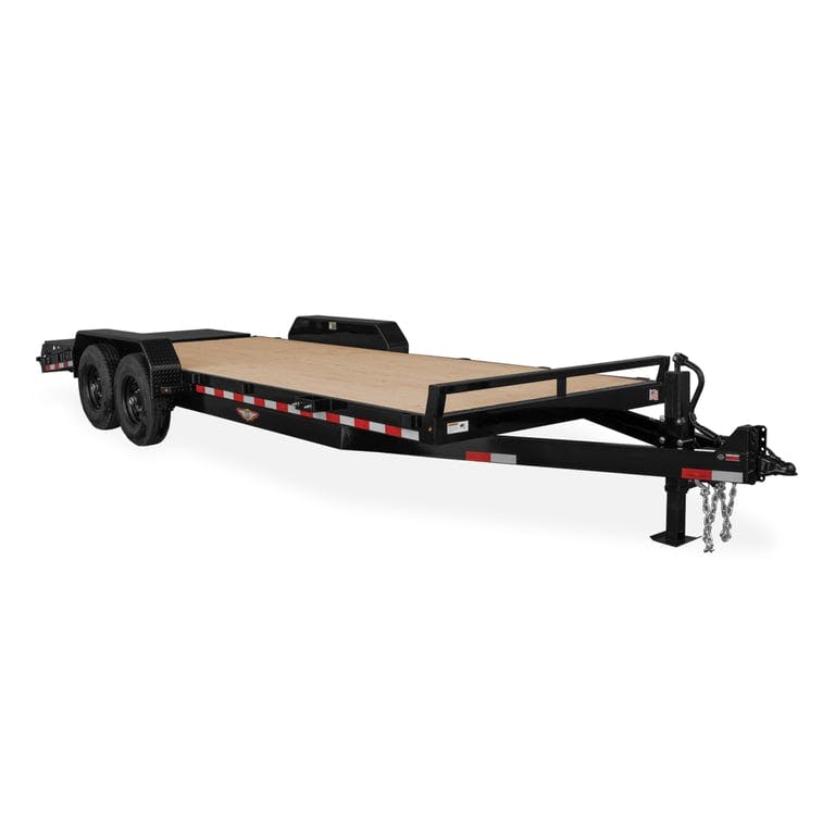 18' Dovetail Equipment Trailer with Ramps